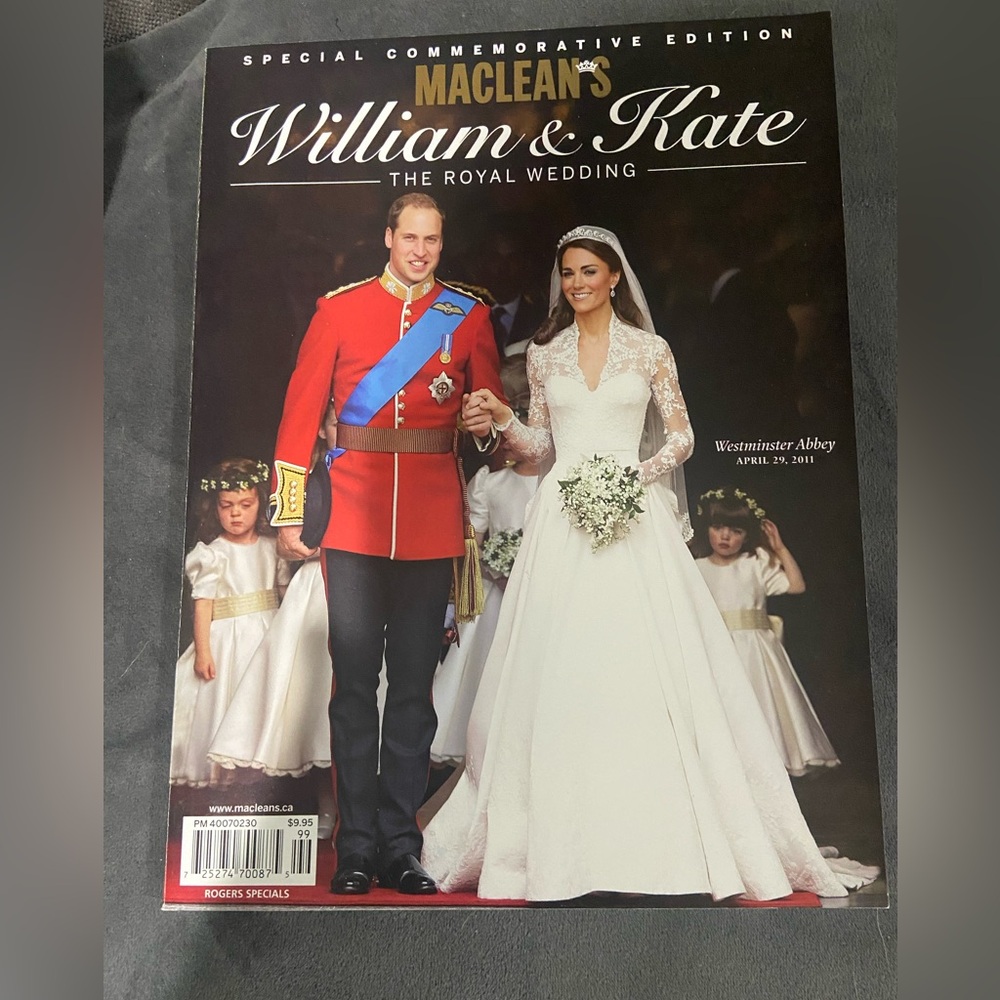 Macleans Special Commemorative Edition The Royal Wedding